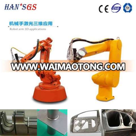 Stainless Steel Welding Machine GS-Lf3da Fiber Laser 3D Cutting Robot Arm